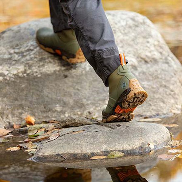 Muck Apex Mid Zip Stiefeletten Herren Grün | Deutschland-3026587