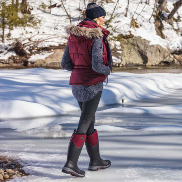 Muck Arctic Ice AGAT Hohe Stiefel Damen Schwarz | Deutschland-751386