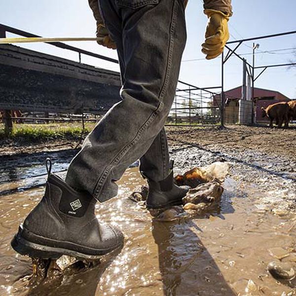 Muck Chore Klassische Steel Toe Herren Schwarz | Deutschland-634025