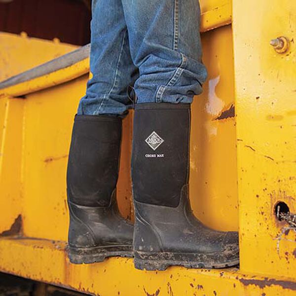 Muck Chore Max Hohe Stiefel Herren Schwarz | Deutschland-8654217